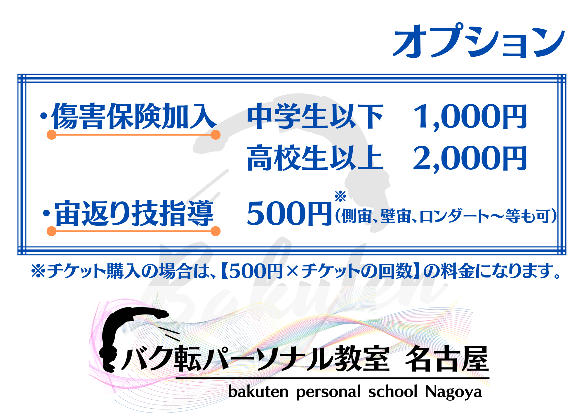 バク転パーソナル教室 名古屋 日本一が教えるバク転教室 マンツーマン指導により安全で正しい綺麗なバク転の習得を徹底サポート あなたのやってみたいを叶えます